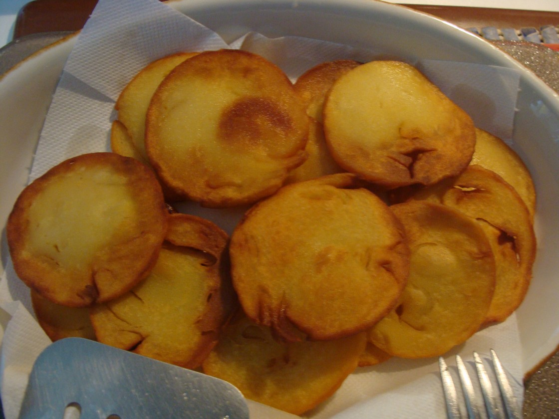Chickpea panisse